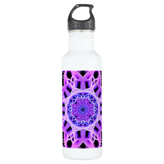 Bouteille D'eau En Acier Inoxydable Mandala de mûre (Devant)