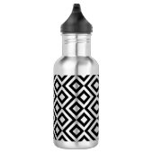 Bouteille D'eau En Acier Inoxydable Mander noir et argent (Droite)