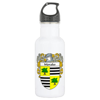 Bouteille D'eau En Acier Inoxydable Manteau de Moralès des bras/de crête de famille