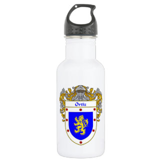 Bouteille D'eau En Acier Inoxydable Manteau d'Ortiz des bras/de crête de famille