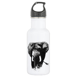 Bouteille D'eau En Acier Inoxydable Marcher Eléphant