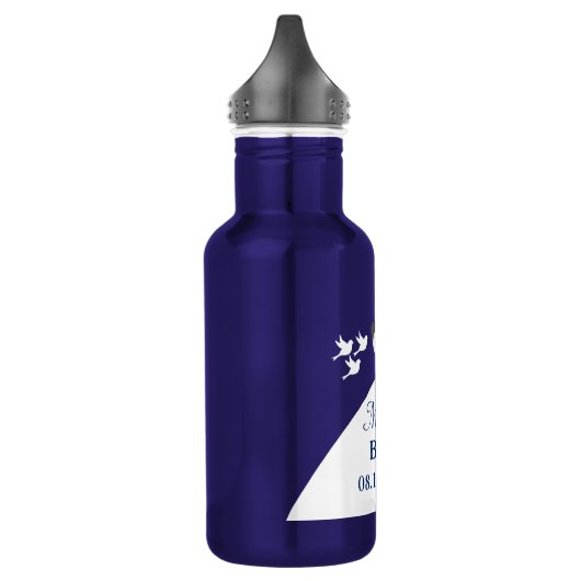 Bouteille D'eau En Acier Inoxydable Mariage de mariée Gown (Gauche)