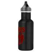 BOUTEILLE D'EAU EN ACIER INOXYDABLE MARINES (Droite)