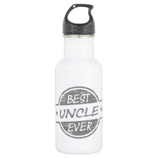 Bouteille D'eau En Acier Inoxydable Meilleur oncle Ever Gray