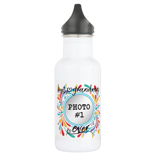 Bouteille D'eau En Acier Inoxydable Meilleure grand-mère (Gauche)