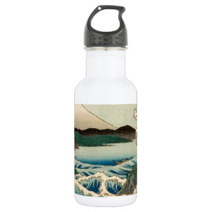 Bouteille D'eau En Acier Inoxydable Mer japonaise de Satta Hiroshige Art