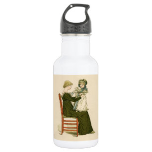 Bouteille D'eau En Acier Inoxydable Mère bébé victorienne Greenaway