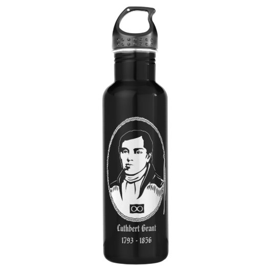 Bouteille D'eau En Acier Inoxydable Metis Leader Canadian Metis Hero (Devant)