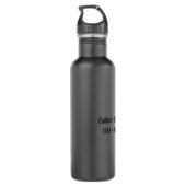 Bouteille D'eau En Acier Inoxydable Metis Leader Canadian Metis Hero (Dos)