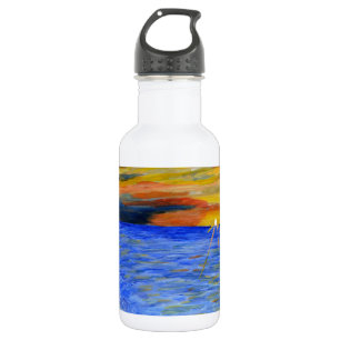 Bouteille D'eau En Acier Inoxydable Miracle du coucher du soleil
