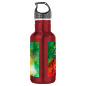 Bouteille D'eau En Acier Inoxydable MIRANDOLINA / Masques de Carnaval vénitien (Dos)