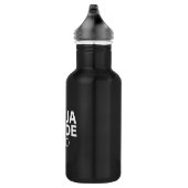 Bouteille D'eau En Acier Inoxydable Mode Ninja activé (Droite)