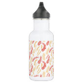 Bouteille D'eau En Acier Inoxydable Modèle floral (Droite)