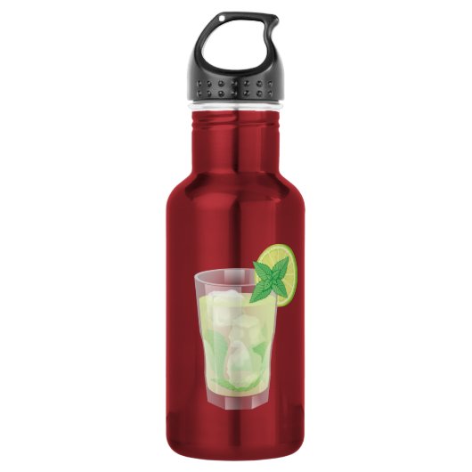 Bouteille D'eau En Acier Inoxydable Mojito (Devant)