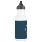 Bouteille D'eau En Acier Inoxydable Monogram design (Gauche)