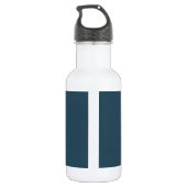 Bouteille D'eau En Acier Inoxydable Monogram design (Dos)