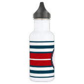 Bouteille D'eau En Acier Inoxydable Monogram design (Gauche)
