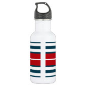 Bouteille D'eau En Acier Inoxydable Monogram design (Dos)