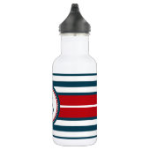 Bouteille D'eau En Acier Inoxydable Monogram design (Droite)
