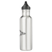 Bouteille D'eau En Acier Inoxydable Monogramme encadré (Droite)