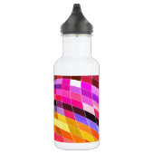 Bouteille D'eau En Acier Inoxydable Motif Carré psychédélique (Droite)