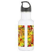 Bouteille D'eau En Acier Inoxydable Motif d'automne aquarelle (Dos)