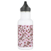 Bouteille D'eau En Acier Inoxydable Motif de fleurs de cerisiers (Droite)