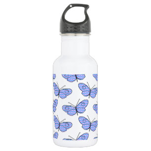Bouteille D'eau En Acier Inoxydable Motif de papillon cosmique