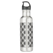 Bouteille D'eau En Acier Inoxydable Motif géométrique Vibe rétro classique (Dos)