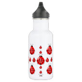 Bouteille D'eau En Acier Inoxydable Motif Red Ladybug (Droite)