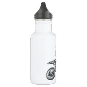 Bouteille D'eau En Acier Inoxydable Motocross (Gauche)