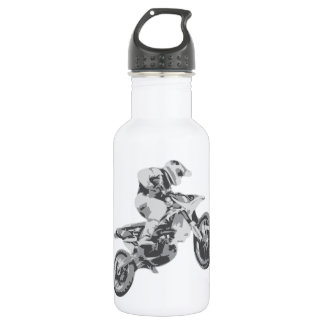 Bouteille D'eau En Acier Inoxydable Motocross