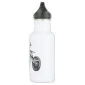 Bouteille D'eau En Acier Inoxydable Motocross (Droite)