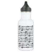 Bouteille D'eau En Acier Inoxydable music (Droite)