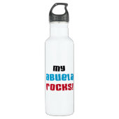 Bouteille D'eau En Acier Inoxydable My Abuela Rocks (Devant)