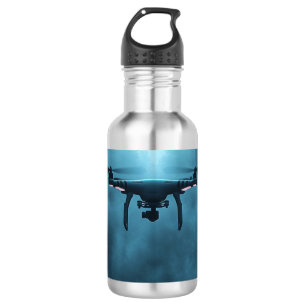 Bouteille d'eau en acier inoxydable Mystical Drone