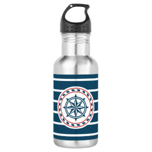 Bouteille D'eau En Acier Inoxydable Nautical design