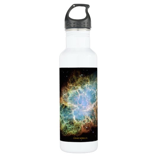Bouteille D'eau En Acier Inoxydable Nebula du crabe (Devant)