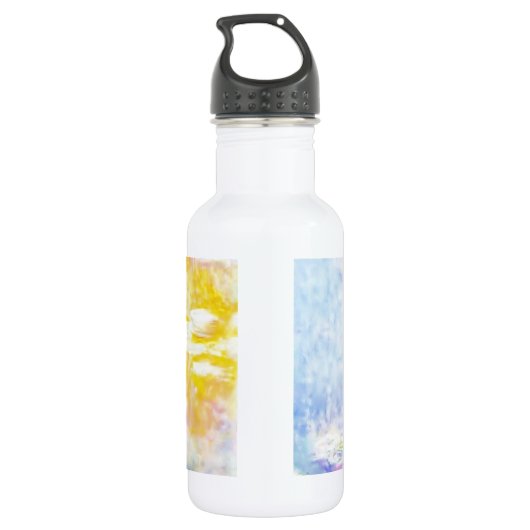 Bouteille D'eau En Acier Inoxydable nénuphars monets abstraits 7 (Dos)