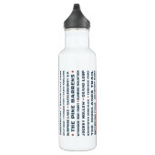 Bouteille D'eau En Acier Inoxydable New Jersey de hausse - (Droite)