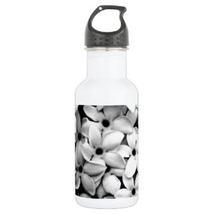 Bouteille D'eau En Acier Inoxydable Noir et blanc