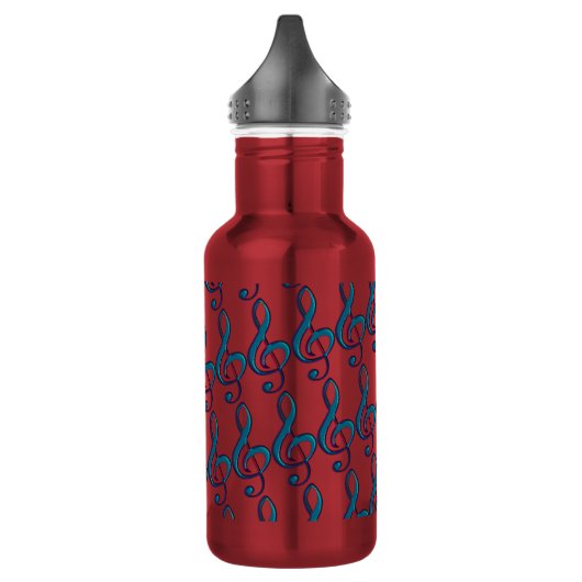 Bouteille D'eau En Acier Inoxydable note d'armoire musicale (Gauche)