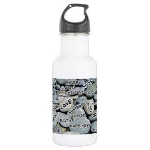 Bouteille D'eau En Acier Inoxydable Notes, Amour_