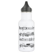 Bouteille D'eau En Acier Inoxydable notes musicales (Gauche)