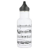 Bouteille D'eau En Acier Inoxydable notes musicales (Droite)