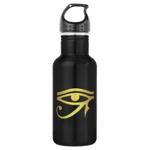 Bouteille D'eau En Acier Inoxydable OEil de corus symbole égyptien