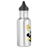 BOUTEILLE D'EAU EN ACIER INOXYDABLE OR NÉ À CHEER MEGAPHONE POM-POM GIRL (Gauche)