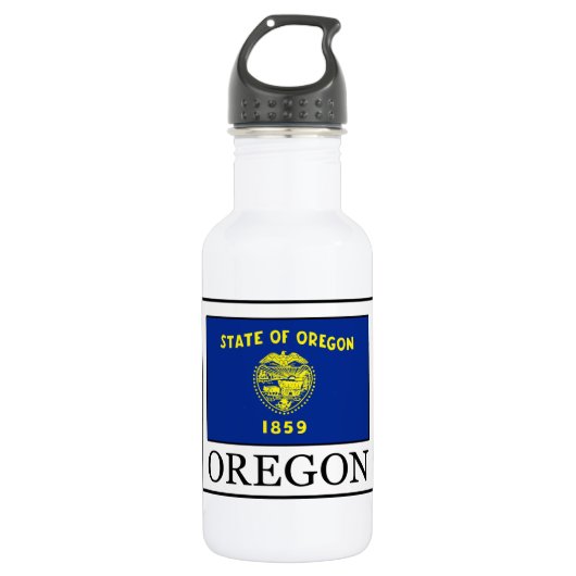 Bouteille D'eau En Acier Inoxydable Oregon (Devant)