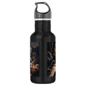 Bouteille D'eau En Acier Inoxydable Ours de danse Art d'ours (Dos)