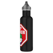 Bouteille D'eau En Acier Inoxydable Panneau Chibi "Stop The Joker" (Droite)